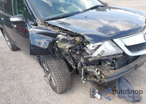 2012 Acura Mdx Technology Package z USA, uszkodzony, nr VIN 2HNYD2H44CH537751